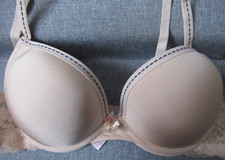 URBAN DUSK PLUNGE BRA BEIGE