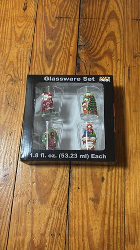 South park holiday glassware - south,