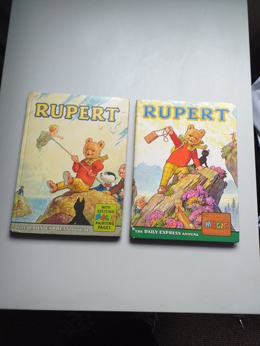 Rupert bear annuals - annuals, 1963