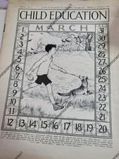 Child Education Magazine Vol II No 3 March 1925 – Illustrated Vintage Magazine
