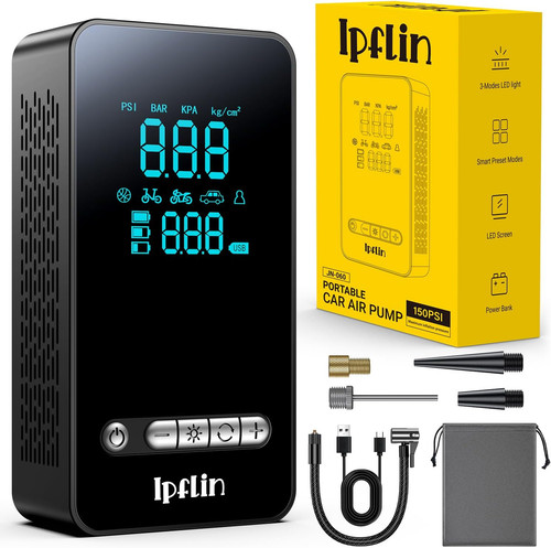 Ipflin tyre inflator cordless - ipflin,