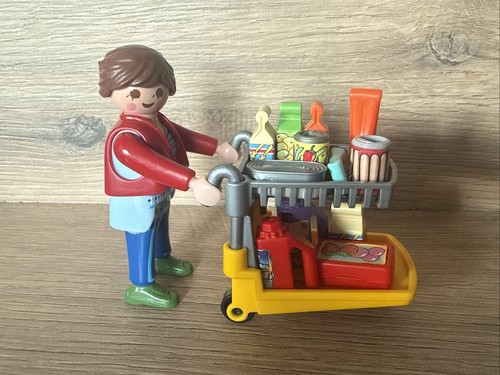 Playmobil supermarket food - supermarket,
