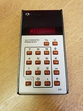 Vintage Calculator ROCKWELL Automatic Percent 8R, Rare, Retro, AC50