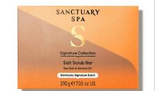 Sanctuary Spa Salt Scrub Bar 200g With Exfoliating Flakes of Sea Salt Soap