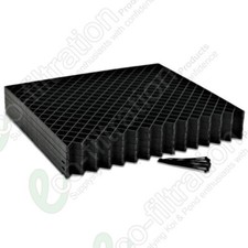 5 PACK FILTER GRID 400MM x 340MM x12MM (SMALL) MAT GRILL KOI FISH TANK FITTING