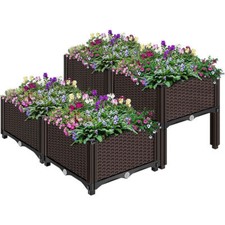 Raised Garden Bed 4 Pack Self