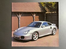 2000 Porsche 911 996 Turbo Coupe Picture, Print RARE Awesome Frameable L@@K