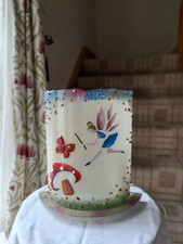 LM Fairy enchanted garden glass lamp - Green