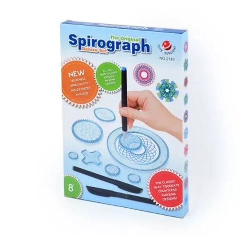 Spirograph deluxe set - deluxe,