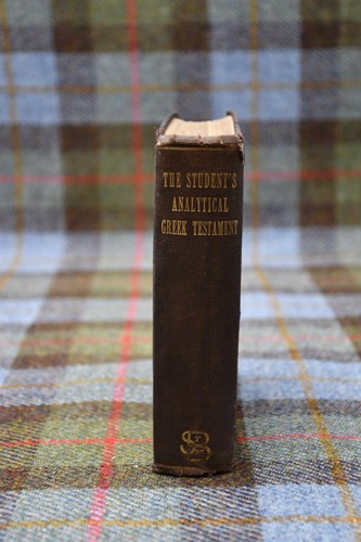 The student analytical greek - analytical,