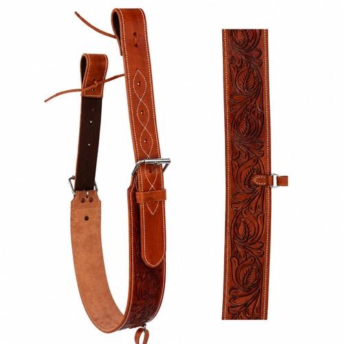 Horse western leather - leather, tooled