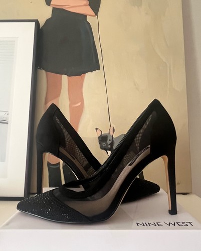 Nine west black pointed - nine,