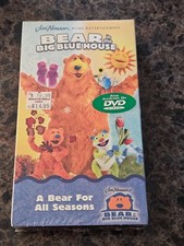 BRAND NEW Bear In The Big Blue House For All Seasons (VHS; 2003) Sealed SEE NOTE