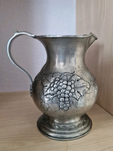 Heavy antique pewter - antique, wine