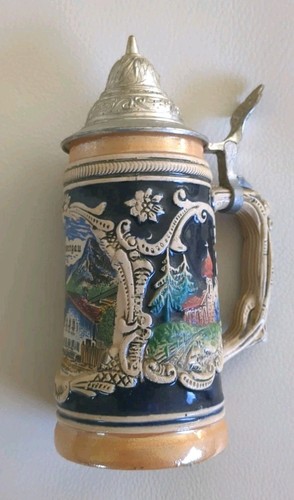 Vintage bavarian beer stein - beer,