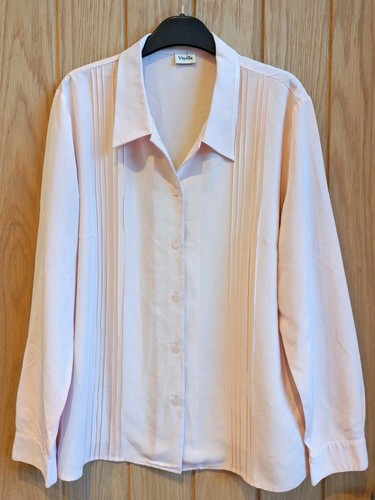 Vintage viyella pastel pink - vintage,