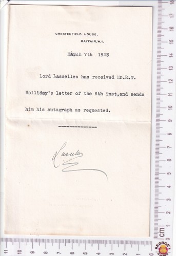 Lord lascelles 1923 - lascelles,