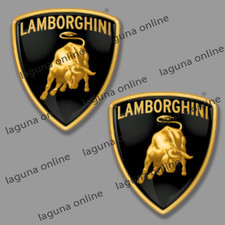 lamborghini Logo Gloss Weatherproof Decal Sticker 1