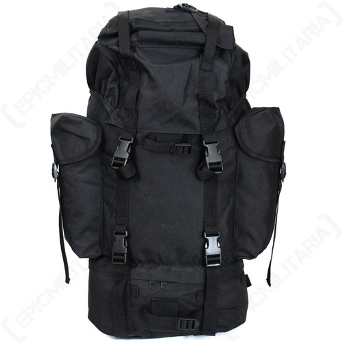 German army black 65l rucksack - german,