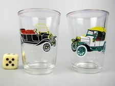 Classic Car Shot Glasses x 2
