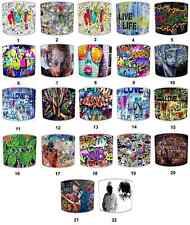 Lampshades Matches Street Art Graffiti Wallpaper Murals Duvet Covers & Cushions.
