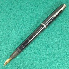 Conway Stewart No.75 Black  Pen 1940s / 1950s 14ct gold nib  Pls Read, As Seen