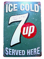 Vintage metal sign - vintage, retro
