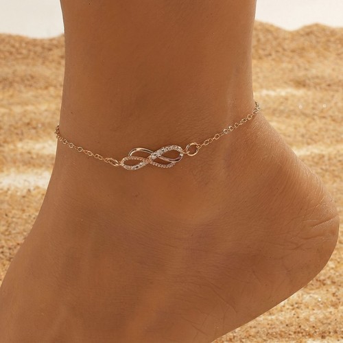 Infinity ankle bracelet - bracelet, women