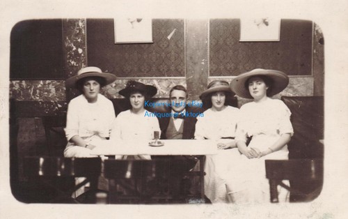 Photo postcard from - , estate