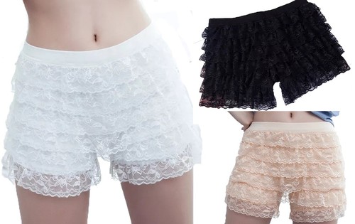 New cute lace ruffle - new, shorts