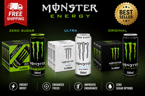 Monster energy drink 500 - 9,
