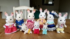 Sylvanians-Epoch, The Extended Chocolate Family- All good Used Condition