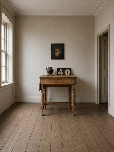Antique rustic pine clerks - antique,