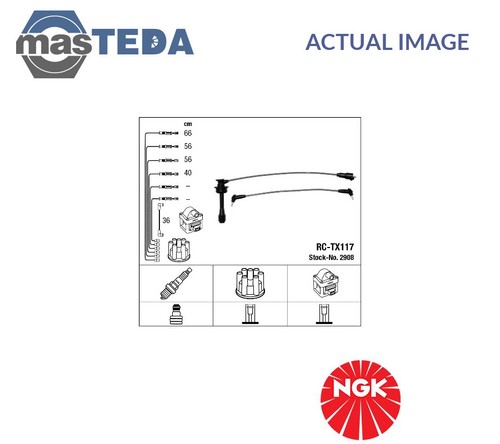 2908 ignition cable set leads - 2908,