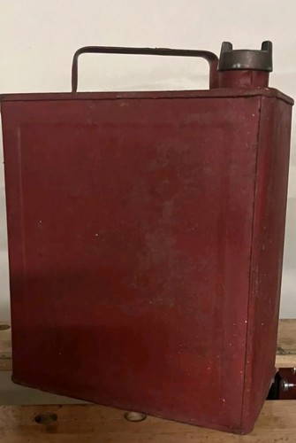 Vintage pratts red petrol - vintage,