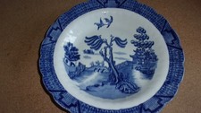 *BOOTHS" Blue & White "REAL