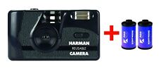 Ilford Harman Reusable 35mm Film Camera + 2 135-36 film 400 ISO Black & White