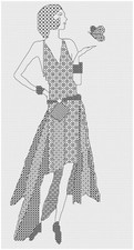 Blackwork embroidery kit - kit, or