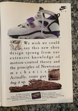 Nike Print Ad Magazine Vintage