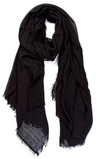 Plain Crinkle Scarf for Women | Lightweight Soft Shawl Wrap Hijab | All Season