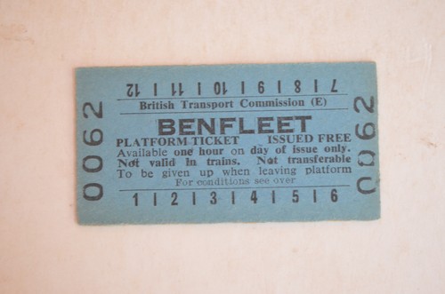 Railway platform ticket btc - railway,