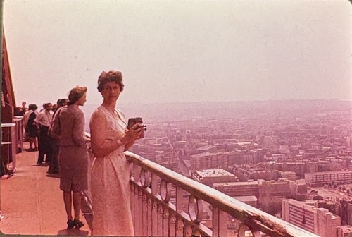 35mm ektachrome slide eiffel - 35mm,