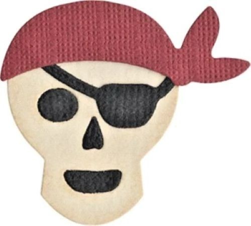 Quickutz pirate skull - quickutz, card