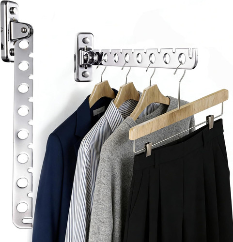 Wall mounted clothes - clothes, drying