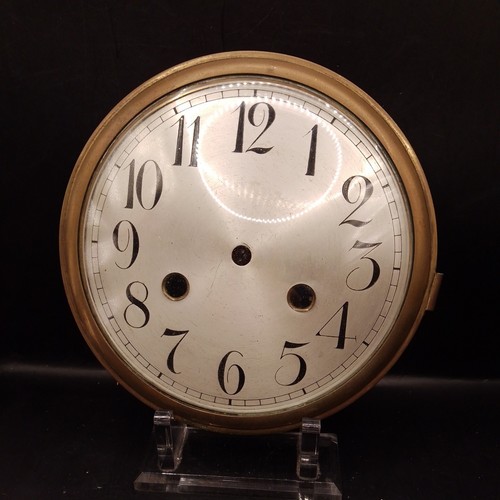Antique clock face - glass, front
