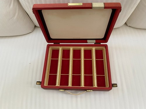 Amplion 35mm slide - case, red