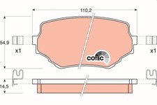 FRONT BRAKE PAD SET DISC BRAKE