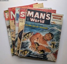 Men's Adventure Magazines x 5