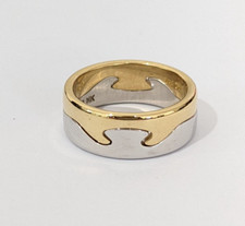 Georg Jensen Fusion White gold Yellow gold Ring