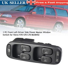 Master Power Window Switch Front LH Driver Side For Volvo S70 V70 XC70 1998-2000